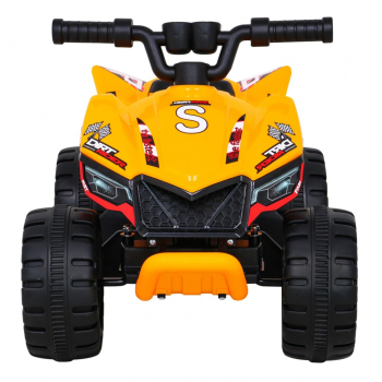 Quad The Fastest na akumulator dla dzieci Żółty + Silnik 25W